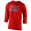 Troy Lee Designs Ruckus 3/4 Pinstripe Je Men's Size Small in Red/Silver Blue