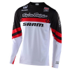 Troy Lee Designs Sprint Factory Jersey Men's Size Small in SRAM Black/White