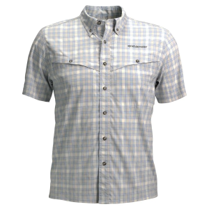 Whitewater Rapids Short Sleeve Plaid Fishing Shirt