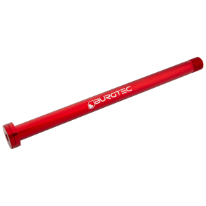 Burgtec Norco 174mm Rear Axle Race Red