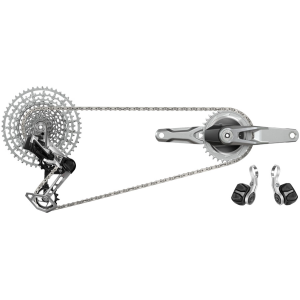 N+1 Bikes SRAM 1987 Eagle Transmission Power Meter Groupset - 170mm 32 34t Chainrings POD Controllers 10-52t Cassette Rear Derailleur Chain - $3499.00 at N+1 Bikes