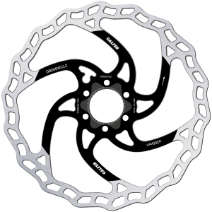 N+1 Bikes Galfer 200mm Rotor Center Lock 2.0mm Black/Silver - $80.50 at N+1 Bikes