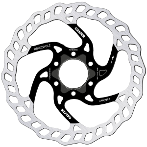 N+1 Bikes Galfer 160mm Rotor Center Lock 2.0mm Black/Silver - $76.50 at N+1 Bikes