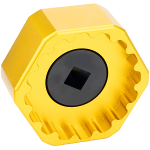 Enduro BBT-52x16-STD Pro Bottom Bracket Cup Socket Tool - 52mm x 16-spline T47 Torqtite BB386/PF30 BBs w/Universal Insert