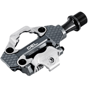 N+1 Bikes Wolf Tooth MK0 DEL Gravel Race Clipless Pedals - Single Sided Clipless Alloy 9/16" Shadow Gray Pair Shimano SPD - $364.95 at N+1 Bikes