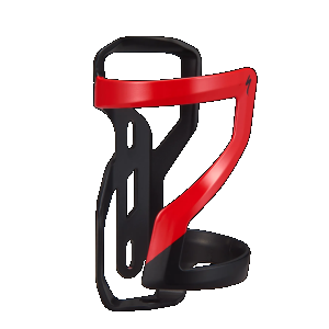 Zee Cage II - Right - Matte Black/Flo Red / One Size