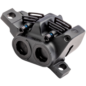 N+1 Bikes Magura Gustav Elite Disc Brake Caliper - Front Rear 4-Piston Post Mount BLK - $179.00 at N+1 Bikes