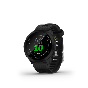 Garmin Forerunner 55 Watch Watch Color: Black Wristband: Black - Silicone