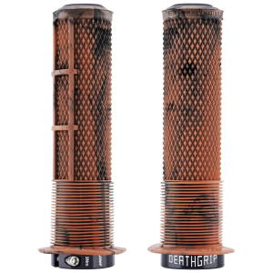 N+1 Bikes DMR Flanged Deathgrip2 Thin Brown Marble - $32.99 at N+1 Bikes