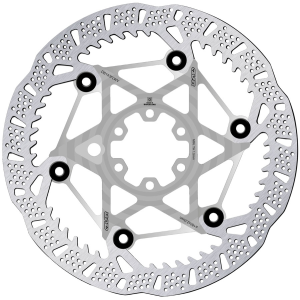 N+1 Bikes Galfer Shark Evo Disc Brake Rotor - 180mm x 2.0mm 6-Bolt Raw - $125.00 at N+1 Bikes