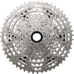 Shimano Deore CS-M6200-12 Cassette - 12-Speed 10-51t Hyperglide+ Micro Spline Silver
