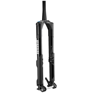 N+1 Bikes PUSH Industries Nine One V2 Inverted Coil Suspension Fork - 29" 170 mm 15 x 110mm 44mm Offset 50 lb. Spring Graphite BLK - $2250.00 at N+1 Bikes