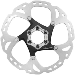 N+1 Bikes Shimano Deore XT SM-RT86-M2 Disc Brake Rotor - 180mm 6-Bolt Silver/Black - $65.00 at N+1 Bikes