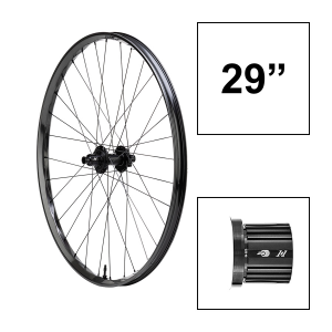 N+1 Bikes Industry Nine Sector AL 1/1 Wheel Rear 29'' / 622 Holes: 32 12mm TA 148mm Disc IS 6-bolt Shimano Micro Spline - $479.00 at N+1 Bikes