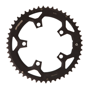 FSA Gossamer/Omega Pro Road Chainring Teeth: 50 Speed: 10/11 BCD: 110 Bolts: 5 Outer Aluminum Black