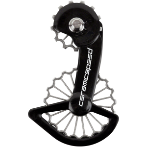 N+1 Bikes CeramicSpeed OSPW Pulley Wheel System Shimano Dura-Ace 9250/Ultegra 8150 - Coated Races 3D Printed Ti Pulley Carbon Cage - $1900.00 at N+1 Bikes