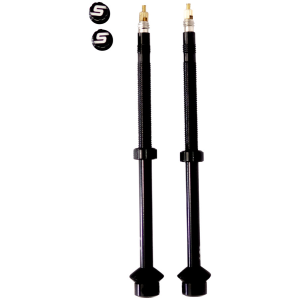 Stan's Tubeless Universal + Valve Stems -  Alloy Deep Pair 85mm Black