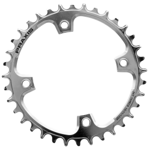Praxis Works MTN eRing Steel 1x Ring 32T 104 BCD NW PVD Silver