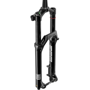N+1 Bikes RockShox ZEB Ultimate Flight Attendant Charger 3.2 Suspension Fork - 29" 170mm 15x110mm 44mm Offset Linear XL Gloss BLK B1 - $1799.00 at N+1 Bikes