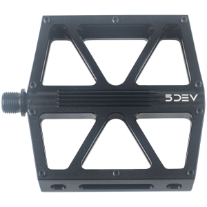 N+1 Bikes 5DEV Flatline Pedals - Platform Aluminum 9/16" Black - $129.99 at N+1 Bikes