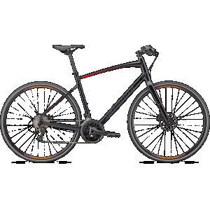 Sirrus 3.0 - GLOSS CAST BLACK / ROCKET RED / SATIN BLACK REFLECTIVE / XXS