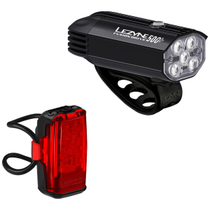 Lezyne Fusion Drive 500+/KTV Drive Pro+ Headlight/Taillight Set