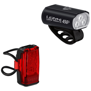 Lezyne Mini Drive 450+/KTV+ Drive Headlight/Taillight Set