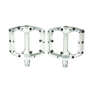 Renthal Revo-F Platform Pedals Body: Aluminum Spindle: Cr-Mo 9/16'' Silver Pair