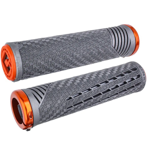 N+1 Bikes ODI Lock-On MTB CF Lynx Gray/Orange - $39.15 at N+1 Bikes