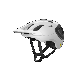 POC Axion Race MIPS MTB Helmet - Hydrogen White/Uranium Black Matt / XS