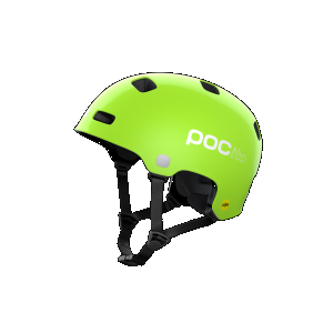 POCito Crane MIPS Bike Helmet - Fluorescent Yellow/Green / S