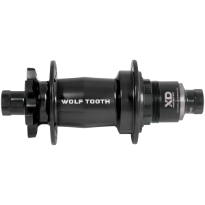 Wolf Tooth Mountain Rear Hub - 12 x 148mm 6-Bolt XD Innerdrive Ratchet 60 BLK J-Bend 32H
