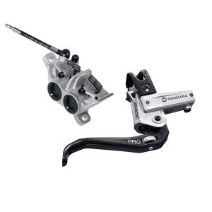 Magura Race Pro MTB Hydraulic Disc Brake Rear Post mount Disc: 180 to 220mm (not included) 310g Silver
