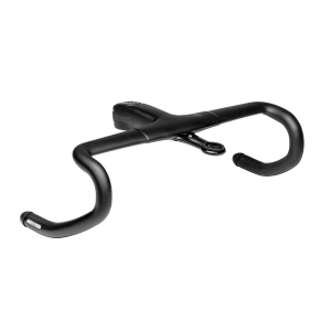 N+1 Bikes ENVE SES AR Bar/90mm Stem Combo Drop Handlebar Integrated 90mm Stem 380mm Drop: 129mm Reach: 76mm Black - $950.00 at N+1 Bikes