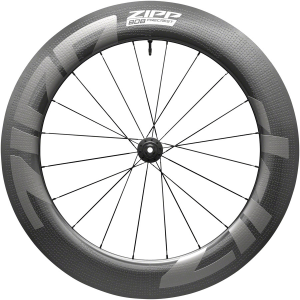 N+1 Bikes Zipp 808 Firecrest Tubeless Front Wheel - 700 12 X 100mm Center-Lock Tubeless BLK B1 - $1200.00 at N+1 Bikes