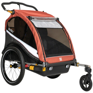 N+1 Bikes Burley Cub X Child Trailer - Double Sandstone Red - $1095.95 at N+1 Bikes
