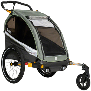 N+1 Bikes Burley D'Lite X Child Trailer - Single Sage Green - $999.95 at N+1 Bikes