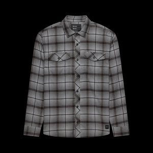 Survivalist Core Flannel Long Sleeve Shirt - Steel Grey / S