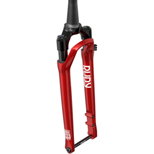 N+1 Bikes RockShox RUDY Ultimate XPLR Race Day 2 Suspension Fork - 700c 30 mm 12 x 100 mm 51 mm Offset Electric Red A2 - $929.00 at N+1 Bikes