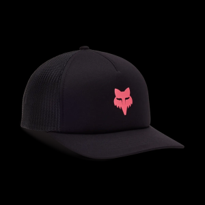 Womens Boundary Trucker Hat - Black/Pink / One Size