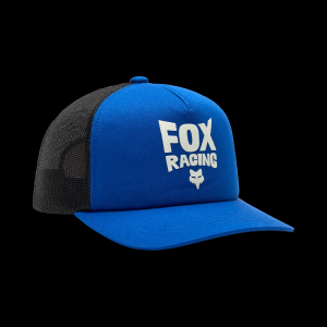 Youth Bolt Mesh Trucker Hat - Blue / One Size