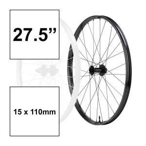 N+1 Bikes Industry Nine Triad AL 1/1 Wheel Front 27.5'' / 584 Holes: 28 15mm TA 110mm Disc IS 6-bolt - $320.00 at N+1 Bikes