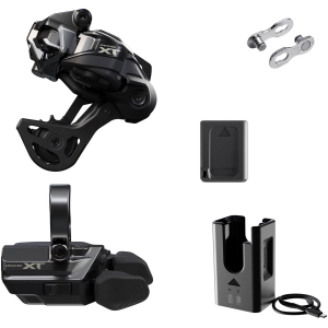Shimano Deore XT M8250 Di2 Wireless Upgrade Kit - M8250-GS Rear Derailleur M8250-R Shifter Battery Charger Quick Link