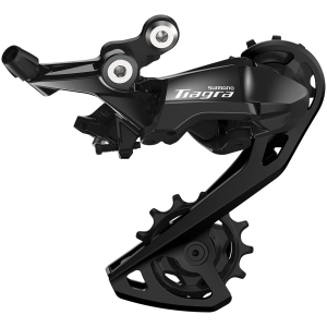Shimano Tiagra RD-R4000 Rear Derailleur - 11-Speed Shadow RD Design Top Normal Direct Attach Long Cage BLK