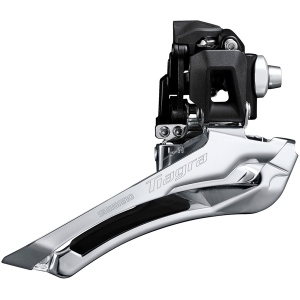 Shimano Tiagra FD-R4000-F Front Derailleur - 11-Speed Double Braze-On Down-Swing Down-Pull 52t Max