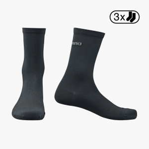 PERFORMANCE SOCKS 3-PACK - Black / S/M