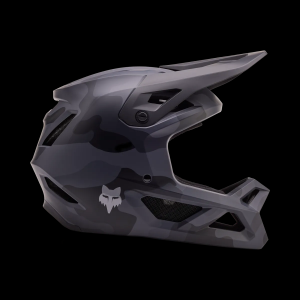 Rampage Camo Helmet - Black Camouflage / XS