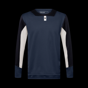 Youth Defend Long Sleeve Jersey - Galaxy Blue / Youth Small