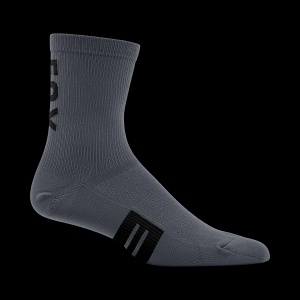 6" Flexair Merino Socks - Graphite Grey / XS/S