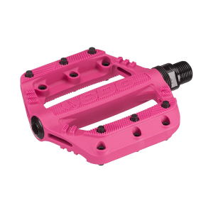 SDG Components Slater Jr Platform Pedals Body: Nylon Spindle: Cr-Mo Pink Pair